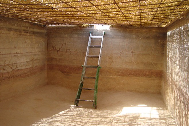 El Aljibe Grande de la Isla de Lobos, antiguo dep&oacute;sito de agua