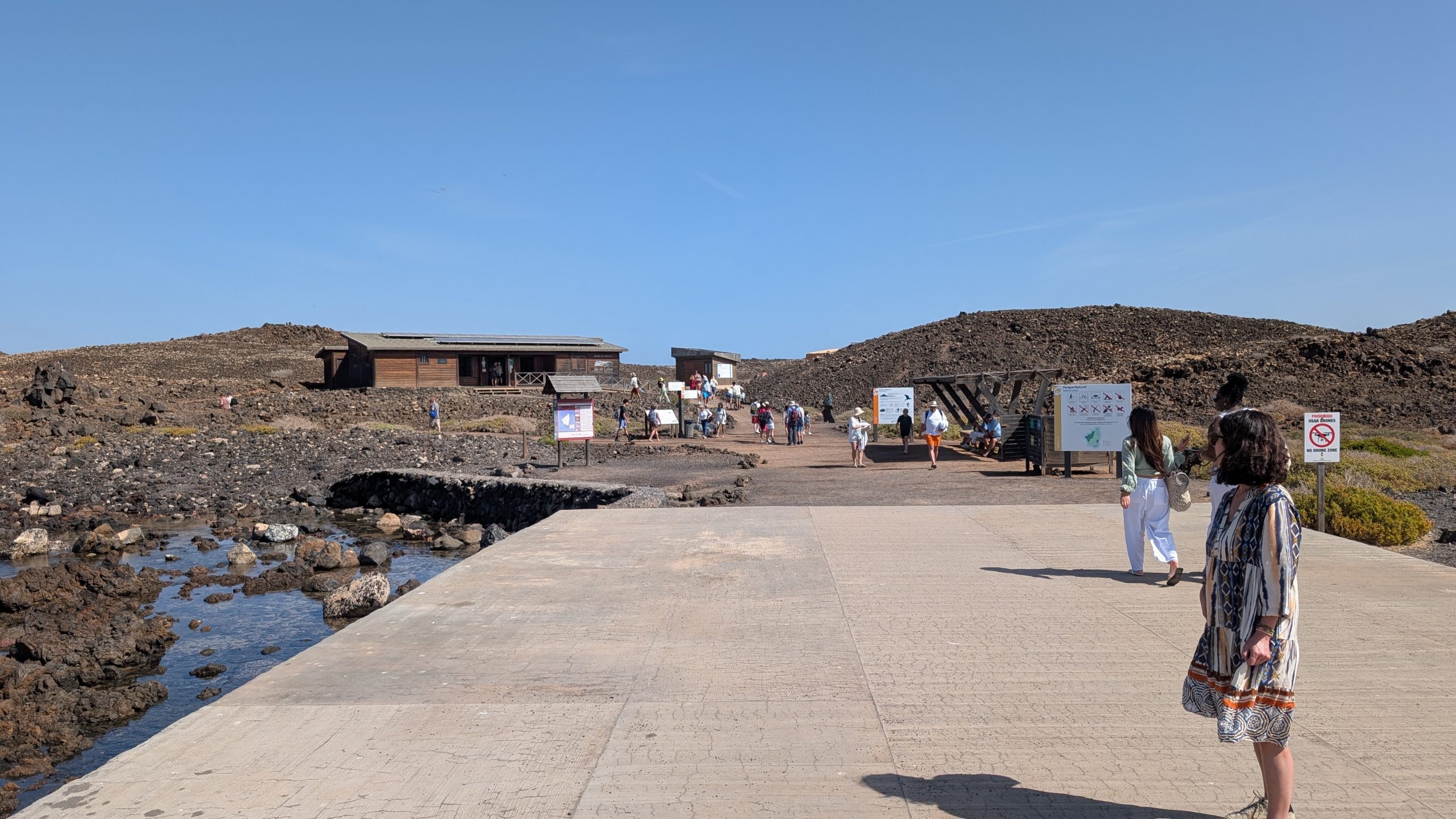Muelle de Isla de Lobos