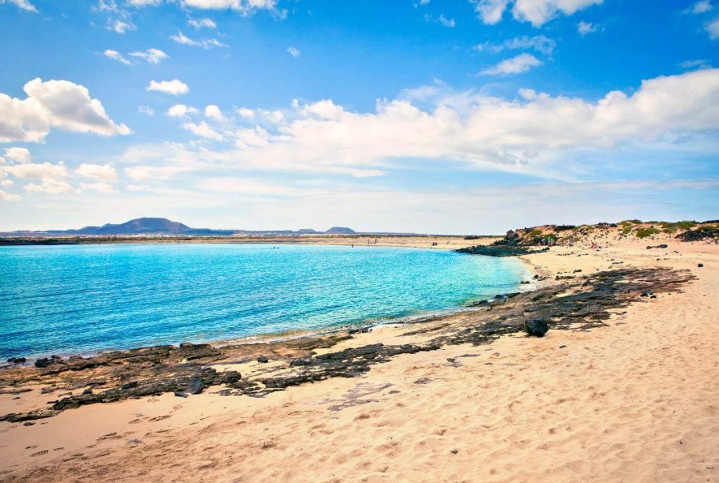 Playa La Concha Isla de Lobos Fuerteventura
