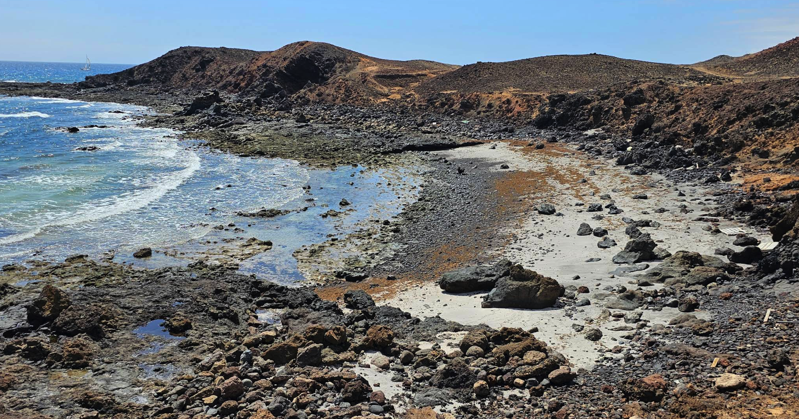 Playa de la Arena Isla de Lobos