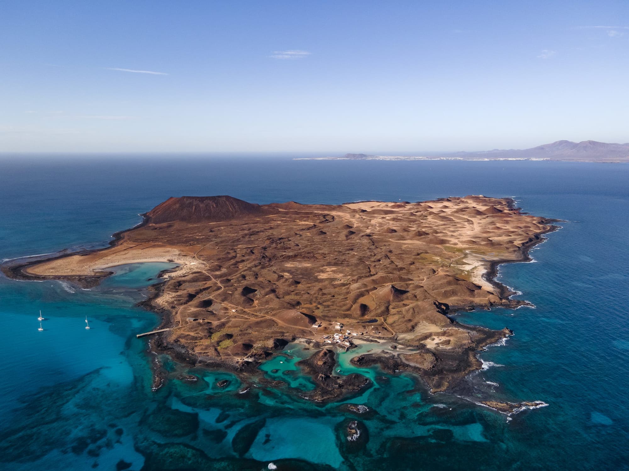 Vista Isla de Lobos