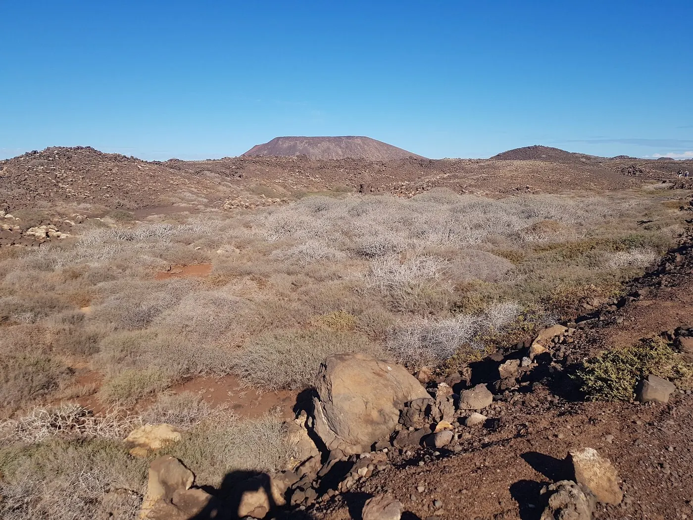 Montaña La Caldera Isla de Lobos